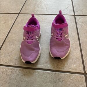Vibrant Purple Kids Sneakers